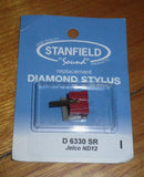 Jelco ND12, CEC-CDC MC8S Compatible Turntable Stylus - Stanfield # D6330SR