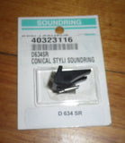 National EPS-205C Compatible Turntable Stylus - Soundring Part # D634SR