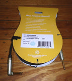 Amphenol Gold 6metre Audio Cable 2 X 6.3mm Mono Phone Plugs - Part # GD3034B006