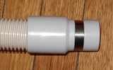 9Mtr Beige Ducted Vacuum Hose with 32mm Bent End Handle - Part # HBGCOM9