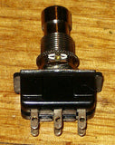 Carling DPDT Chrome Heavy Duty Foot Switch - Part No. SWP316