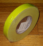 Stylus 511 Neon Fluoro Yellow Gaffer Tape 45m X 24mm - Part # NCT24Y