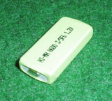 Prismatic NiMH 600mAh Rechargeable Battery - Part # RB602
