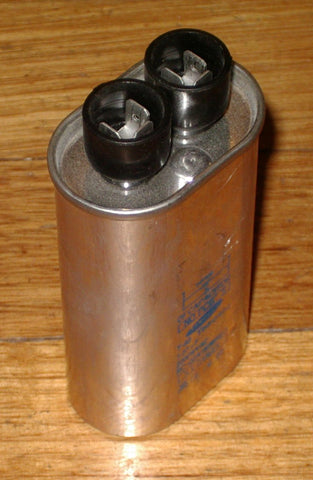Used Sharp Microwave 1.07uF 2200VAC High Voltage Capacitor - Part # RCQZA182WREO