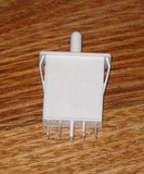 Rectangular Kelvinator Fan/Light Switch, Single Button - Part # RF030A