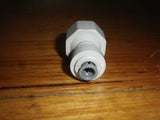 Fridge Water Connection Adaptor 1/2" BSP to 1/4" Water Hose - Part # RF298