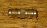 Brass 1/4" SAE Flare Union With Flare Nuts - Part No. RF421KIT