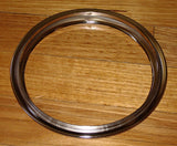 Glass Top Stove 145mm Chrome Trim Ring - Part No. SE133