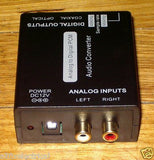 Stereo Analog to Digital Audio Convertor - Part # PRO1262