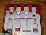 Universal USB 2.0 Adaptor Lead Kit for Use with iPod, iPhone & iPad - # USBKIT6