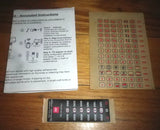 Handy Gas or Electric Stove Red Control Knob Kit (Pkt 4) - Part No. UK-35R4