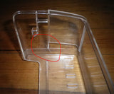 Slightly Damaged Westinghouse WTB3100WA-XAU Bottle Pocket Door Shelf - Part No. UPOK-A215CBFB-D