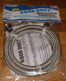 Stainless Steel Covered 2.0mtr Safety Inlet Hose - Part # W032SS