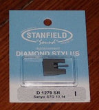 Sanyo STG13, STG14 Turntable Stylus - Stanfield Part # D1279SR