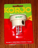 Korjo Australian to USA Travel Plug Adaptor - Part # KAUS