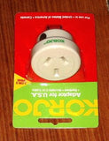 Korjo Australian to USA Travel Plug Adaptor - Part # KA-US