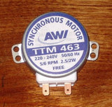 Microwave Oven Turntable Motor - Part # TTM463, MWM465, SSM-16H